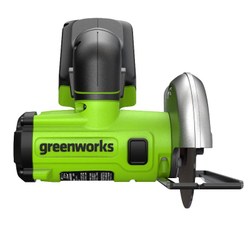 Углошлифовальная машина аккумуляторная Greenworks, Арт. 3402007, 24V, бесщеточная,76 мм