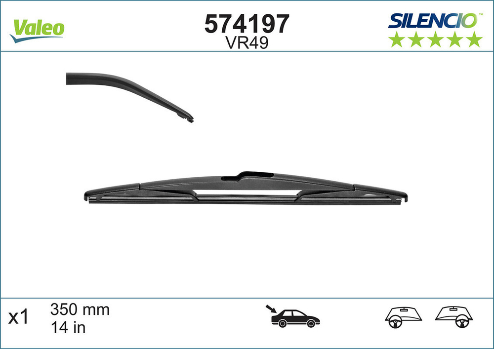 VALEO - 574197-VAL - Wiper Blade