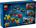 Конструктор LEGO City 60462 Вертолет, пожарная машина и подводная лодка