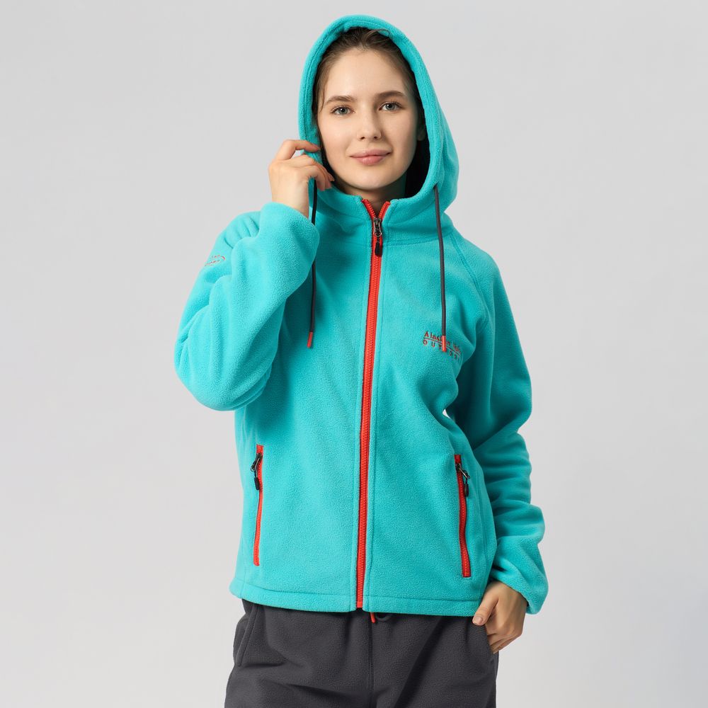 Костюм флисовый Alaskan жен.Velona голубой/серый  L