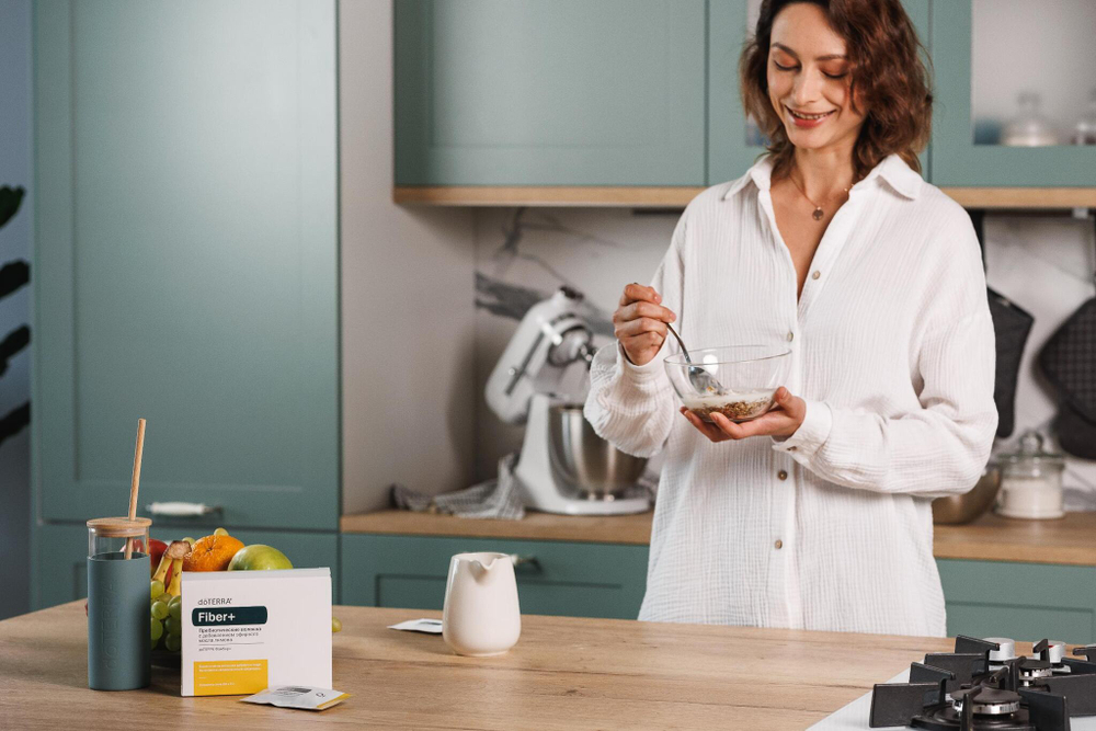«Файбер+» Пребиотический комплекс dōTERRA Fiber+ с маслом лимона, 30 саше