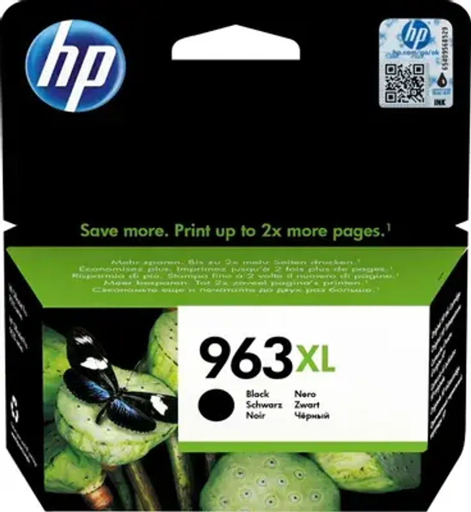 Картридж HP 963XL (3JA30AE) для OfficeJet Pro 901x/902x черный (2K)