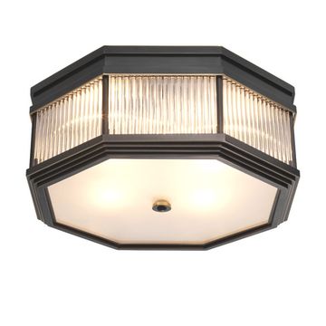 Eichholtz Ceiling Lamp Bagatelle, Bronze Highlight Finish / Clear Glass