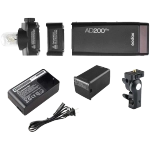 Вспышка аккумуляторная Godox Witstro AD200Pro (со шторками BD-07)