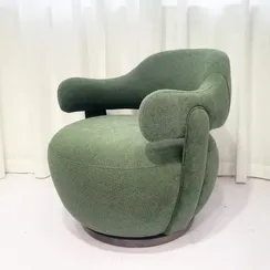 Крутящееся кресло 5070, зеленое