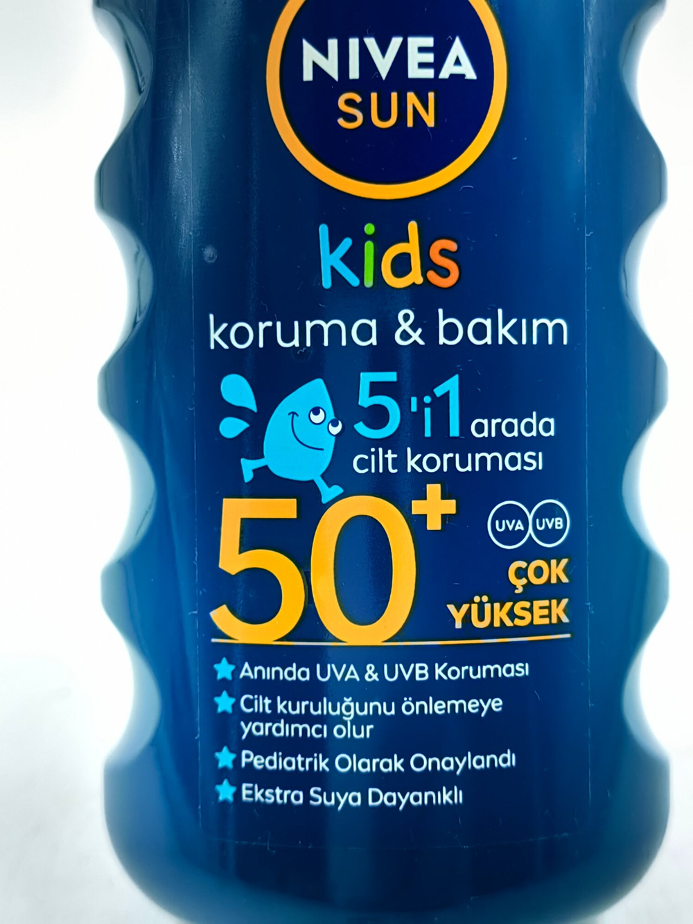 Солнцезащитный спрей Nivea Sun Protection & Care для детей, SPF 50+,  защита от солнца, 200 мл (Германия)