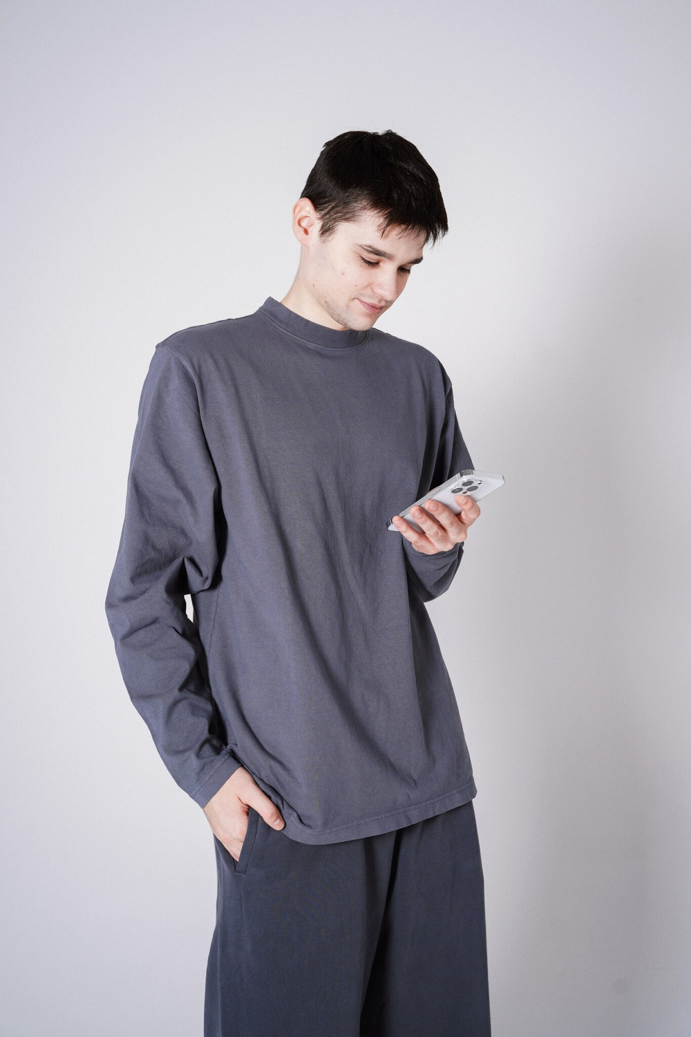 Yeezy x Gap Long Sleeve Grey by Balenciaga