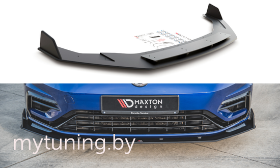 Сплиттер бампера переднего для VOLKSWAGEN Golf VII R 17-20