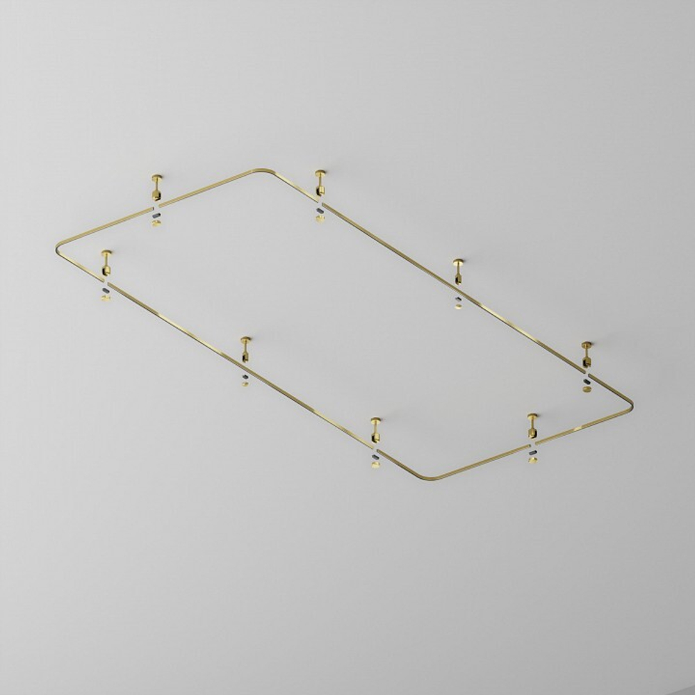 Трек накладной Maytoni Accessories for tracks Flarity TRX154-RC80-BS