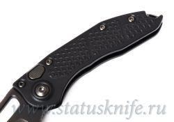 Нож Microtech Stitch Auto 169-3DLCTSH Serrated Shadowфотография - 3
