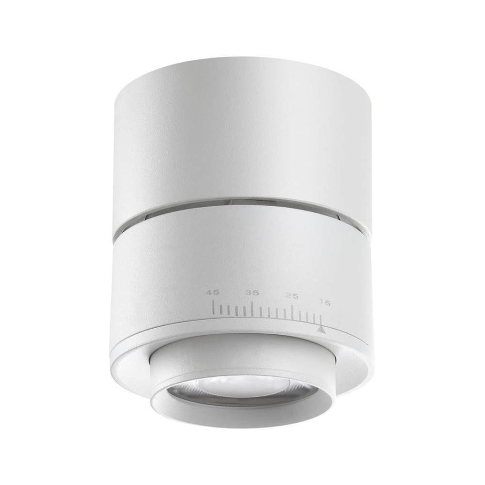 358947 OVER NT22 162 белый Накладной светодиодный светильник IP20 LED 4000К 18W 220V EDDY