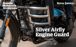 Дуги безопасности Royal Enfield, хром, тип "AIR FLY", арт. KXA00002