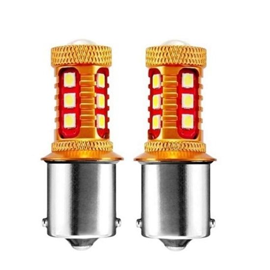 Светодиодные лампы в стопы и габариты BA15 3030-15SMD 1k-2k