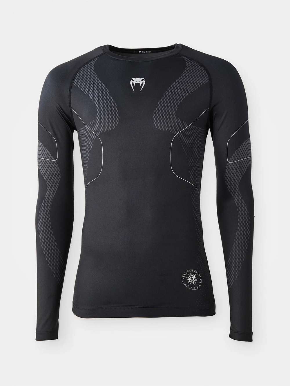 Рашгард Venum Nexus Black/Silver L/S