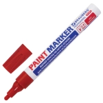 Маркер-краска КРАСНЫЙ 4ММ BRAUBERG PROFESSIONAL PLUS
