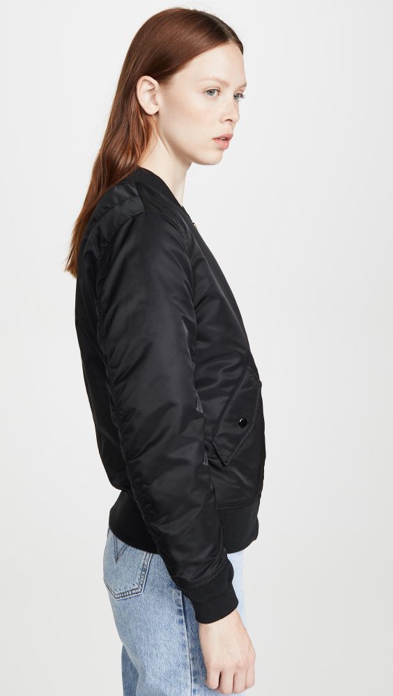 Куртка Alpha Industries MA-1 W Black (Черный)