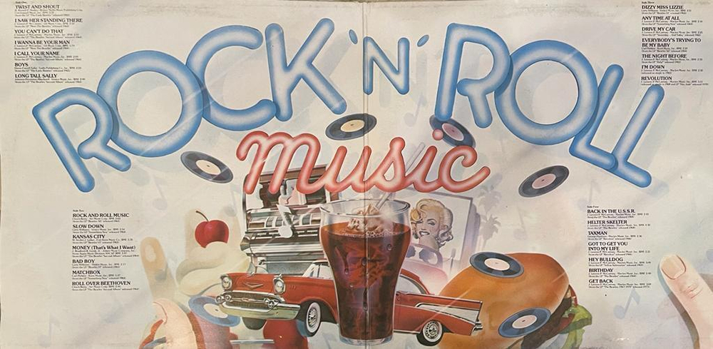 The Beatles- Rock 'N' Roll Music 2LP (Нидерланды 1976г.)