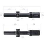 Оптический прицел Vector Optics 30мм SFP Continental x6 1-6x24 Tactical ( Сетка BDC / с подсветкой )