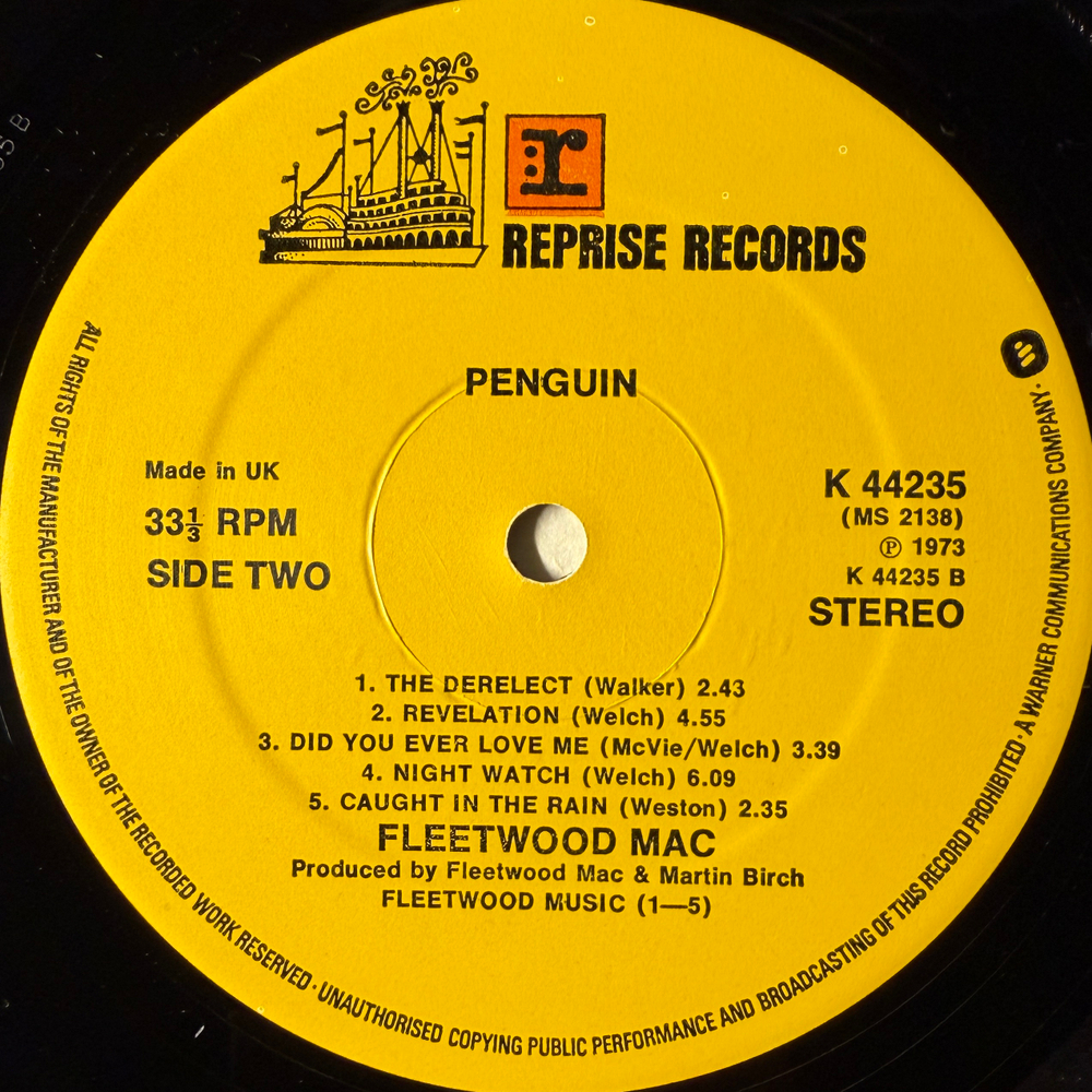 Fleetwood Mac – Penguin (Англия 1973г.) Т