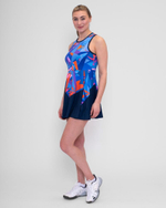 ОДЕЖДА ДЛЯ ТЕННИСА Женская, Платье BIDI BADU SPIKE DRESS .