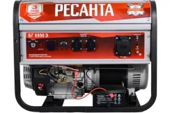 Бензиновый генератор РЕСАНТА БГ 6500 Э