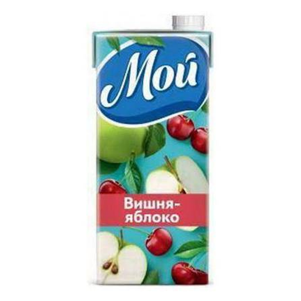 0,95л Мой" нектар вишнёво-яблочный