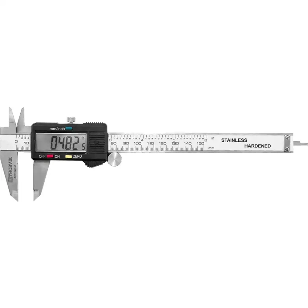Штангенциркуль цифровой 150 мм THORVIK DVC150