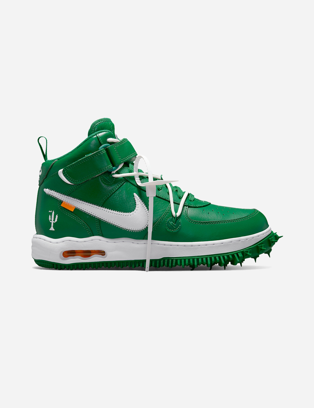 Off-White x Nike Air Force 1 Mid "Green"