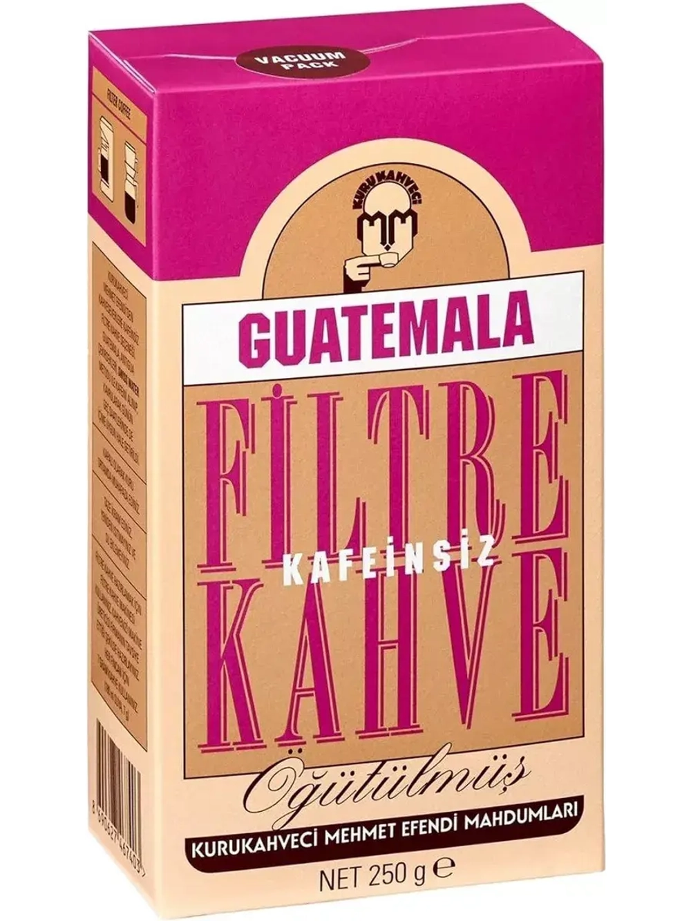 Кофе молотый Mehmet Efendi Guatemala без кофеина