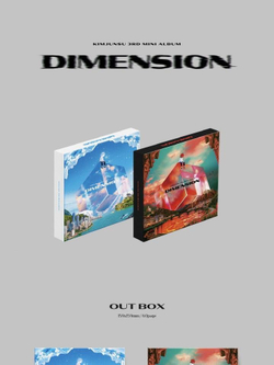 Альбом KIM JUN SU - DIMENSION 3rd Mini Album RANDOM Version