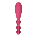 Мультифункциональный вибратор для тройной стимуляции Satisfyer Tri Ball 1 красный