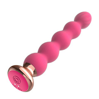 Анальная елочка 19см с вибрацией и пультом ДУ I-Moon Anal Vibrator MY-802