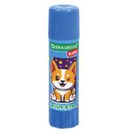 Клей-карандаш "Anime" 9 г, ВЫГОДНАЯ УПАКОВКА, BRAUBERG KIDS, 3 штуки на блистере, 272471