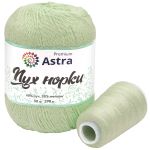 Пряжа Astra Premium (Астра Премиум) Пух норки / уп.1 мот. по 50 г, 290 м, 041 светлая мята