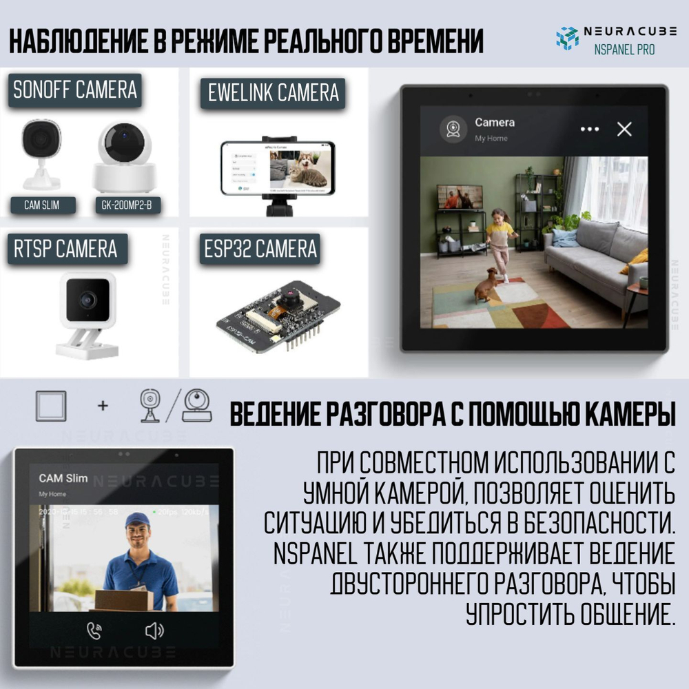 Панель управления Sonoff NSPanel PRO