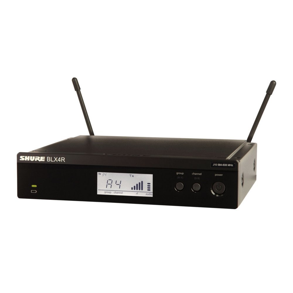 SHURE BLX14RE/SM31 M17 662-686 MHz радиосистема головная с микрофоном SM31FH. Кронштейны для крепления в рэк в комплекте