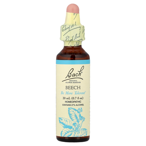Bach, Original Flower Remedies, бук, 20 мл