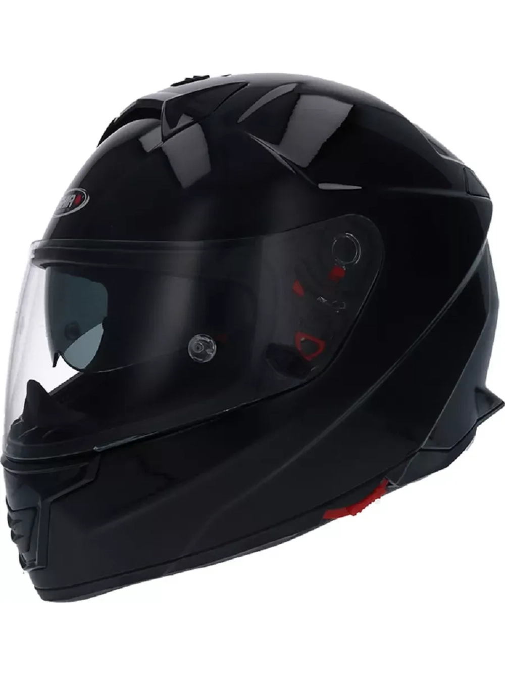 Шлем SHIRO SH351 MONOCOLOR black L