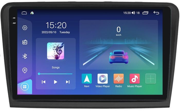 Магнитола для Skoda Superb 2008-2014 B6 - Parafar PF938LUX1RN2K на Android 13, Быстрая, QLED+2K, CarPlay, 4G SIM-слот