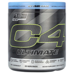 C4 / Cellucor, C4® Ultimate, предтренировочная добавка, со вкусом голубой малины, 400 г (14,1 унции)