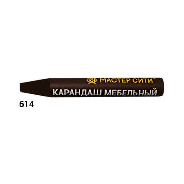 Карандаш мебельный, МАСТЕР СИТИ, 6г, 614 (Красное дерево R 5640)