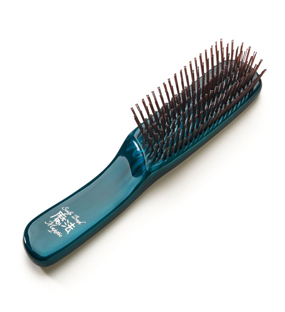Расческа Majestic Scalp Brush изумруд