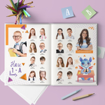 PSD-Шаблон фотокниги "Дракончики"