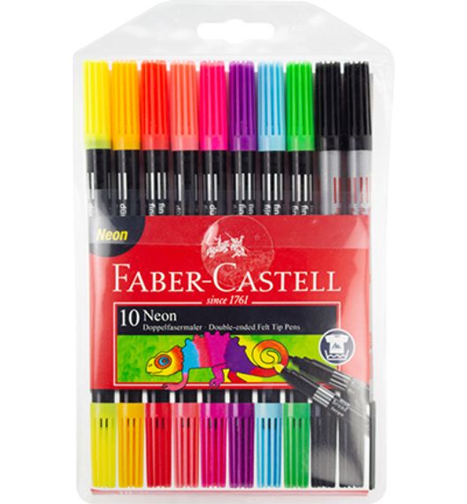 Flomaster 10rəng neon