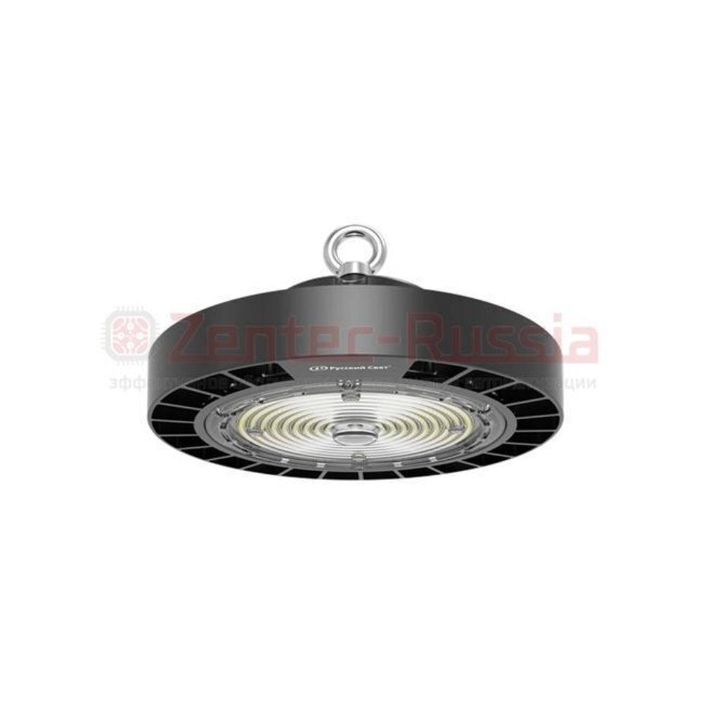 Светильник светодиодный для высоких пролетов IB 10 S 150W M 850 BK, 150Вт, 5000К, 24500 лм, угол светового пучка 60°, IP65, Русский Свет 16091023048