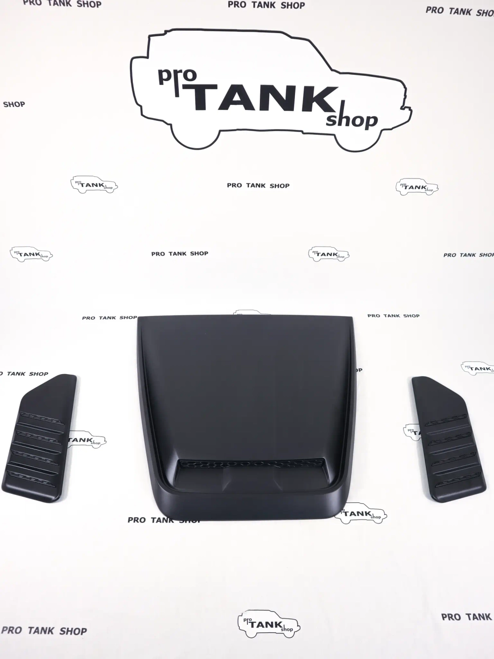 Накладки на капот Tank 300 (черный матовый)