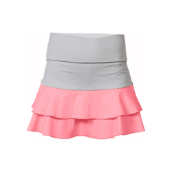 Женская теннисная юбка Black Crown Skirt Women - Coral, Grey