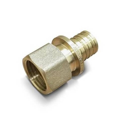 Переход на внутреннюю резьбу Varmega Slide-fit - 32 x 3/4" (для труб из сшитого полиэтилена, латунь)
