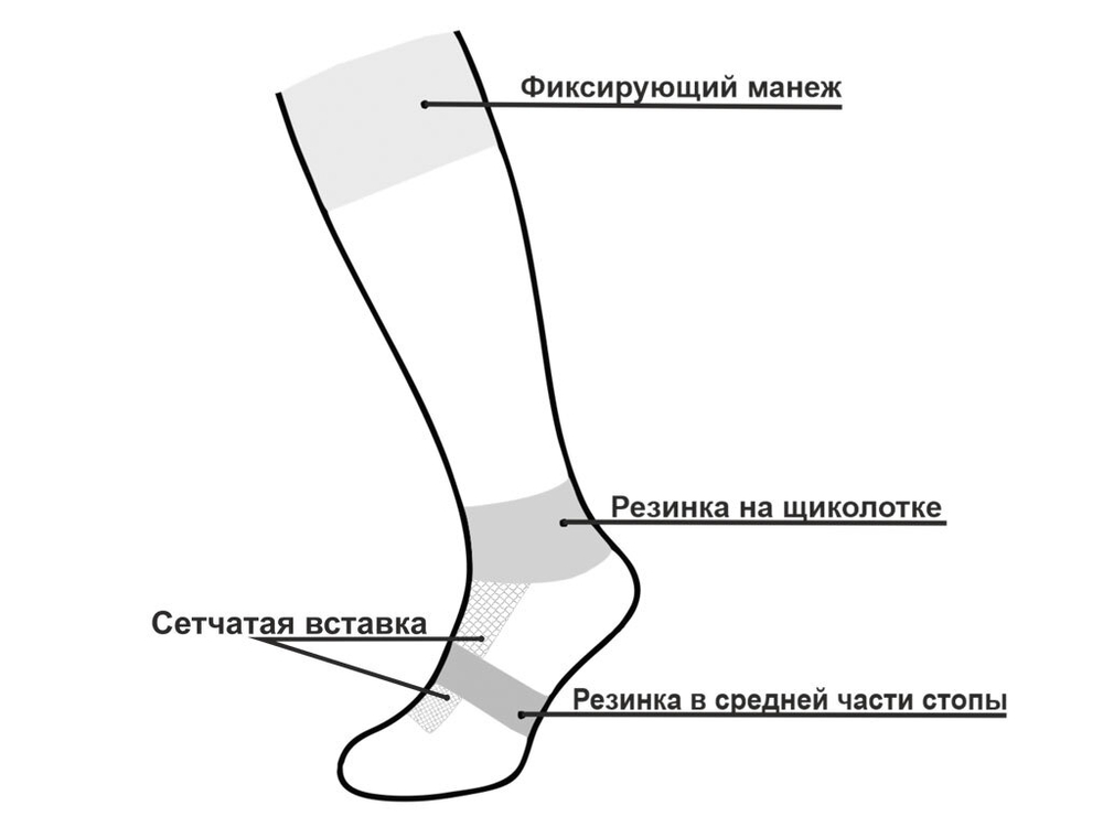 Гетры футбольные. Цвет: красный. Размер 32-34.