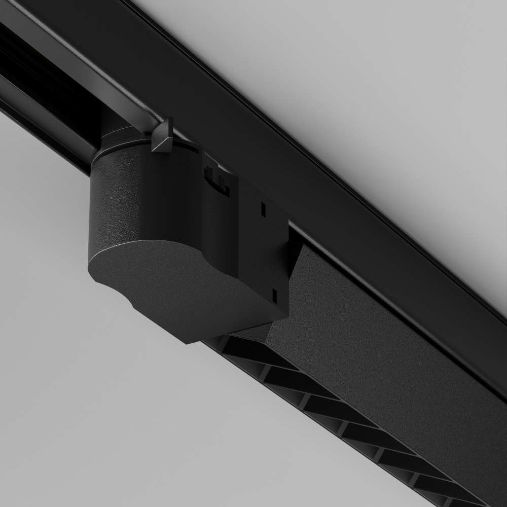 Трехфазный трековый светодиодный светильник Maytoni Points TR195-3-10W4K-M-B(N)